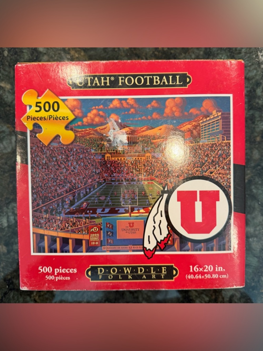 Eric Dowdle Puzzle - Utah Utes Football